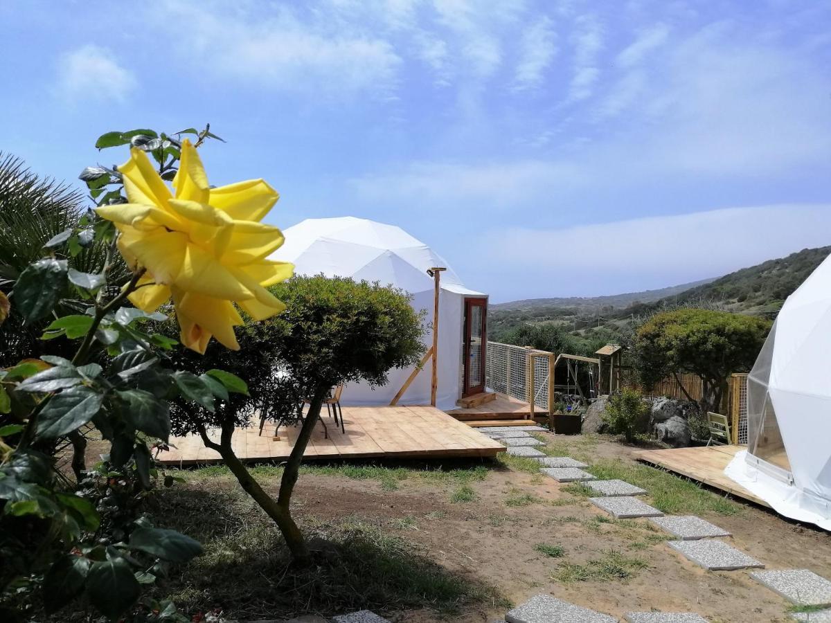 B&B Glamping Semaforo Capo Sperone SantʼAntìoco Eksteriør bilde