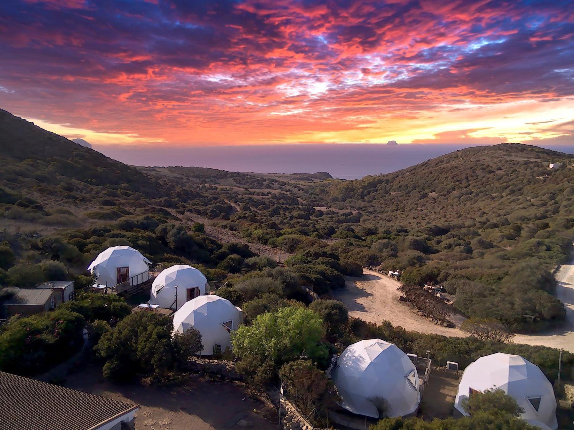 B&B Glamping Semaforo Capo Sperone SantʼAntìoco Eksteriør bilde